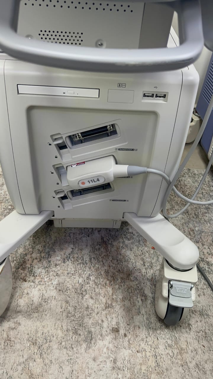 Toshiba xario 100 s edition with linear probe