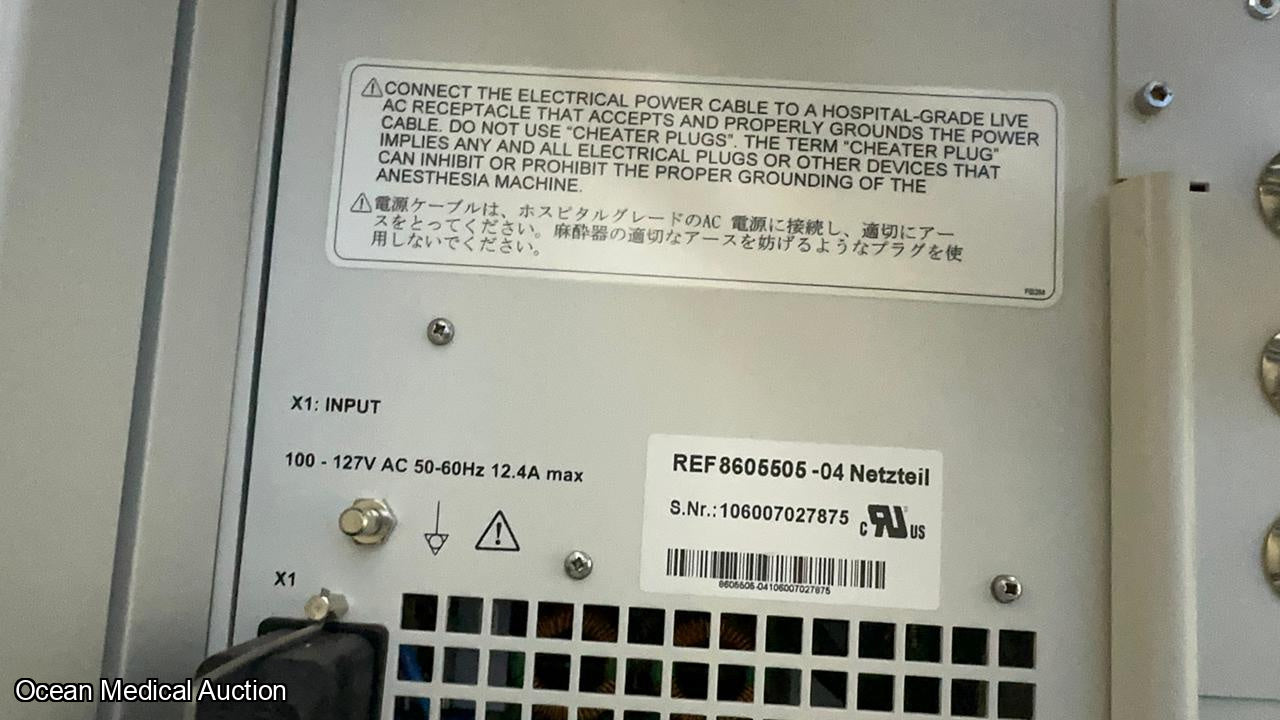 Drager Anesthesia appolo machine