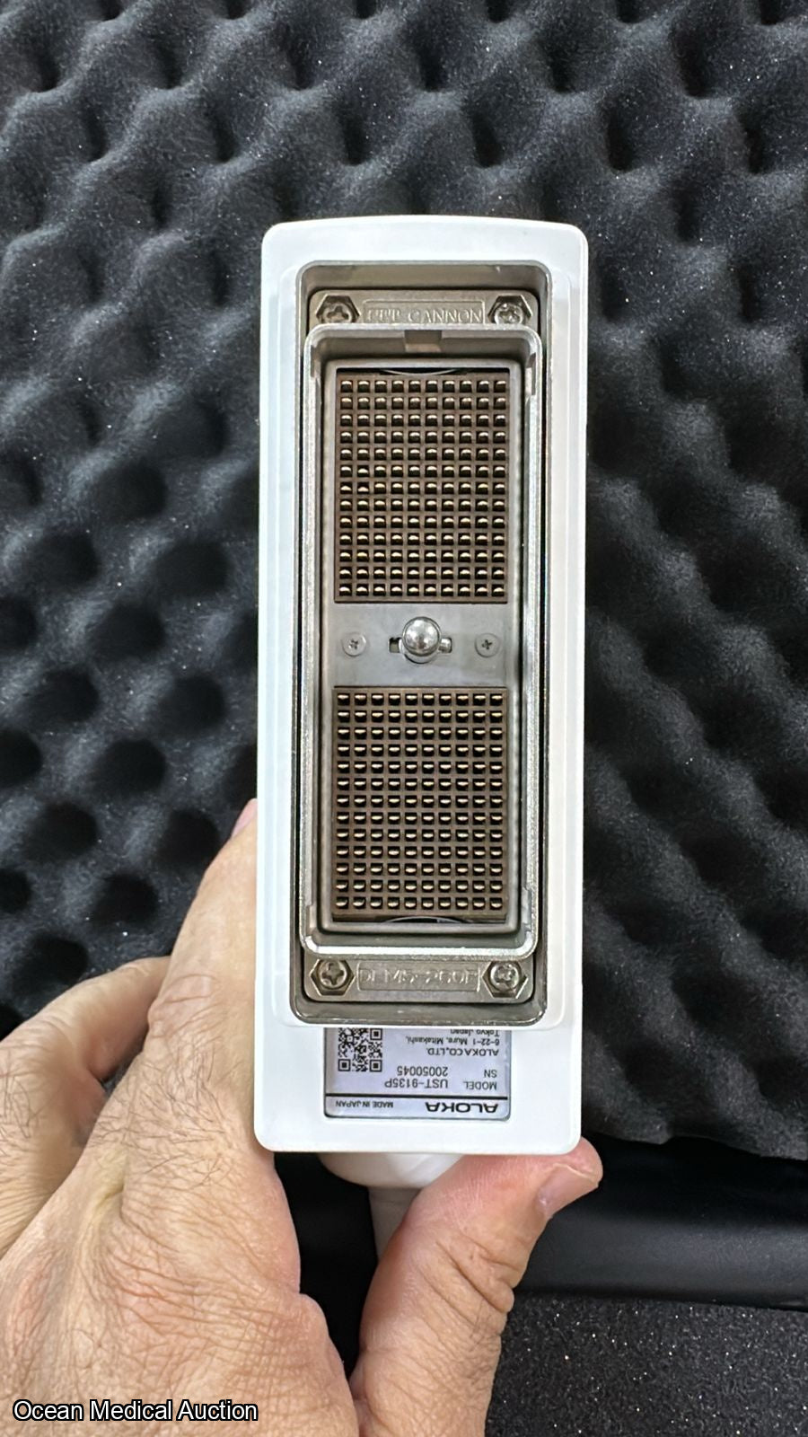 Aloka Ust 9135p curved (convex) array ultrasound transducer / probe.SN.20050045