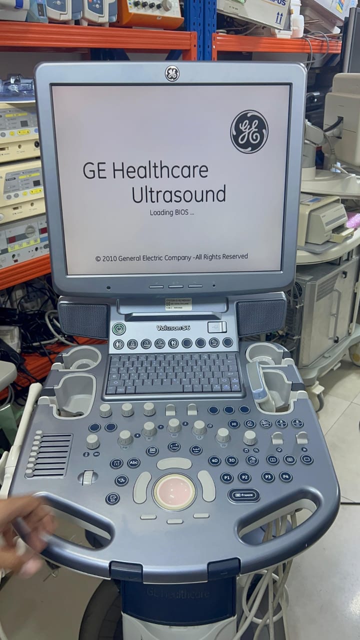 GE Voluson S6 with convex and TVS probe Year 2013