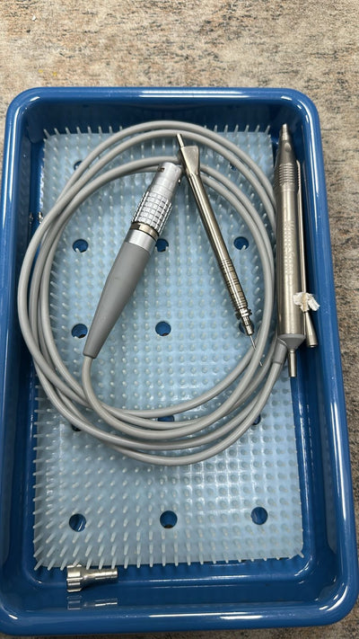 Dental Electric Micromotor Handpiece Set (Contra-Angle + Straight Handpieces with Motor Cables)