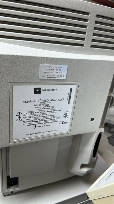 Zeiss Humphrey Field Analyzer 750i