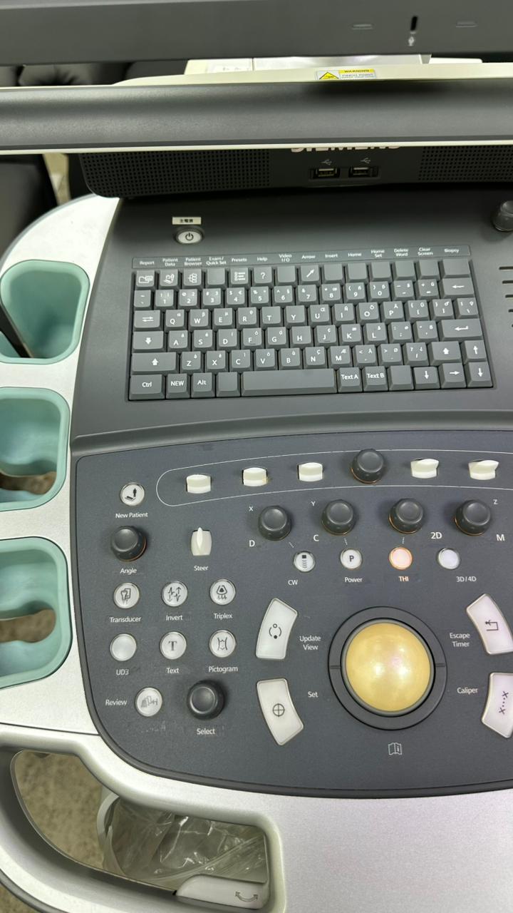 SIEMENS ACUSON X700 ULTRASOUND WITH LINEAR AND CONVEX PROBE