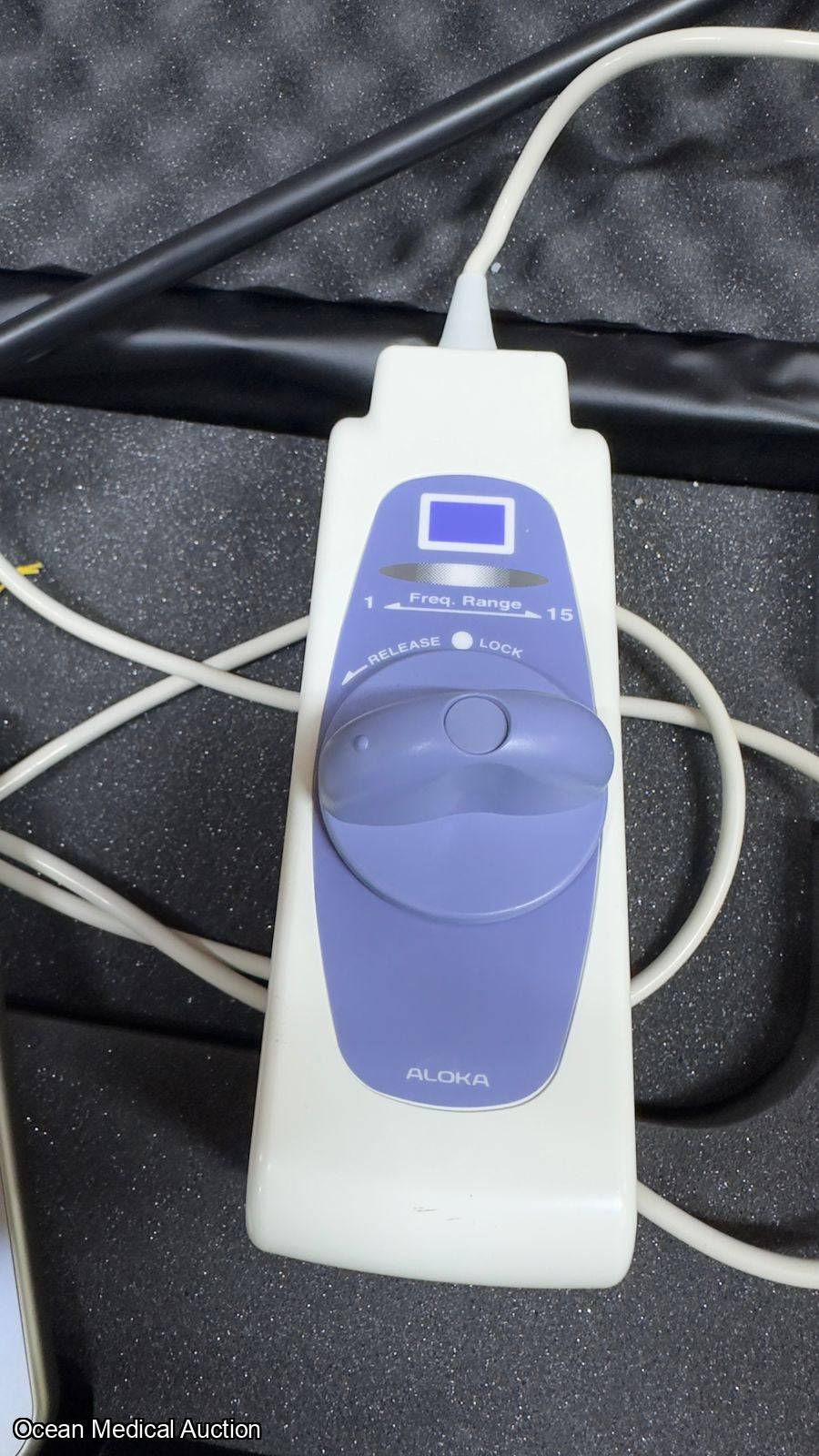 ALOKA UST-5550 linear-array (laparoscopic / intraoperative / vascular / small-part) probe SN.20032364