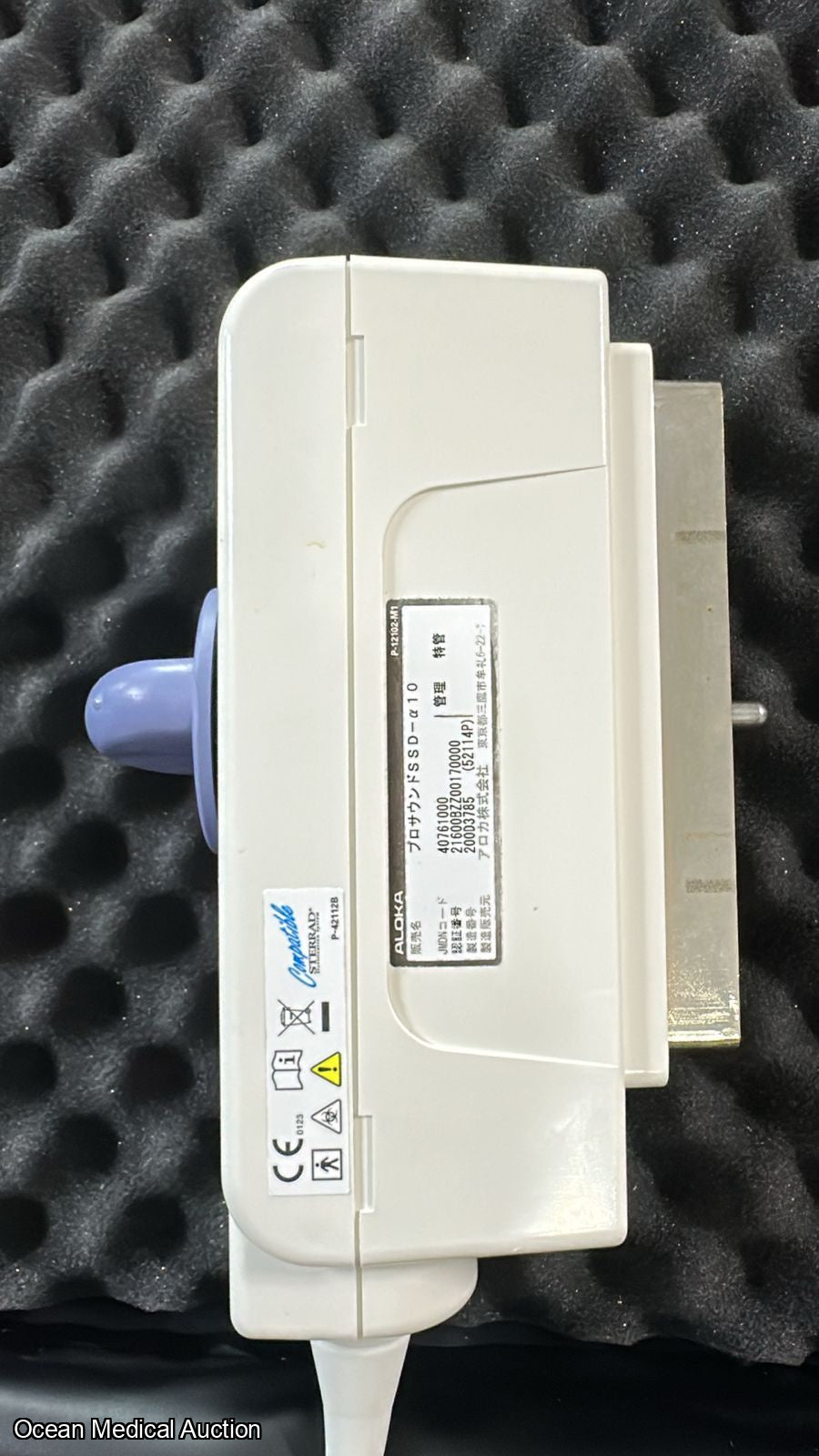 Aloka ust 52114P ntraoperative / phased-array ultrasound transducer (probe) SN.200D3785