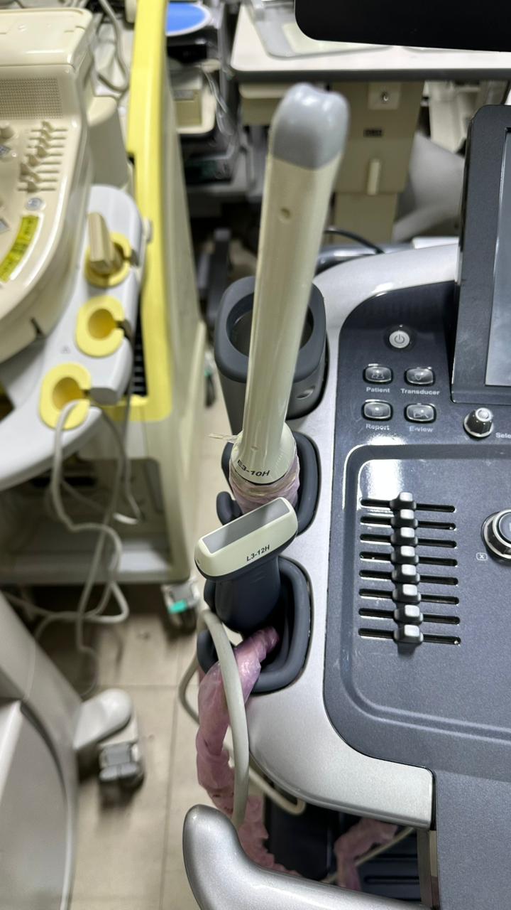 ALPINION E-CUBE 15 ultrasound machine WITH CONVEX, LINEAR, TVS and MICRO CONVEX PROBE