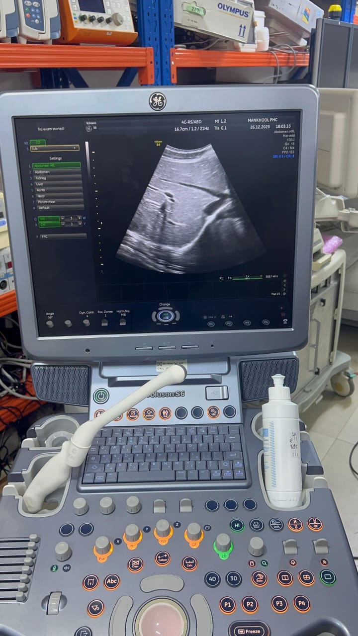 GE Voluson S6 with convex and TVS probe Year 2013