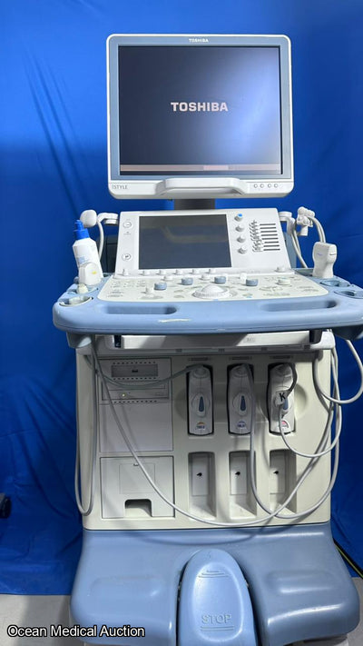 Toshiba istyle ultrasound linear, convex and micro cardiac probe