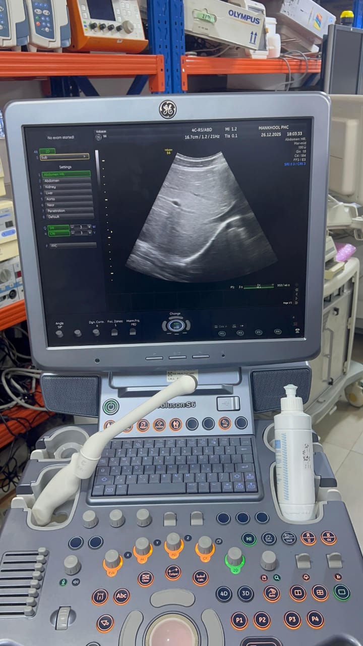 GE Voluson S6 with convex and TVS probe Year 2013