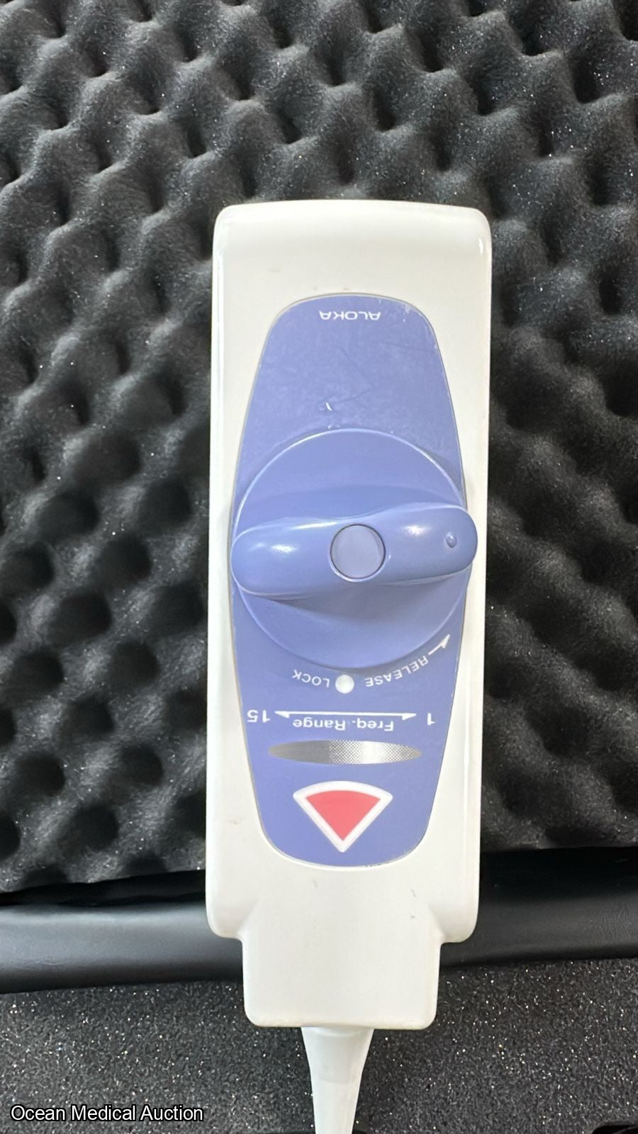 Aloka ust 52114P ntraoperative / phased-array ultrasound transducer (probe) SN.200D3785