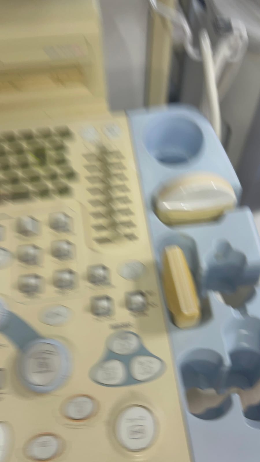 Hitachi apron ultrasound with convex and linear probe