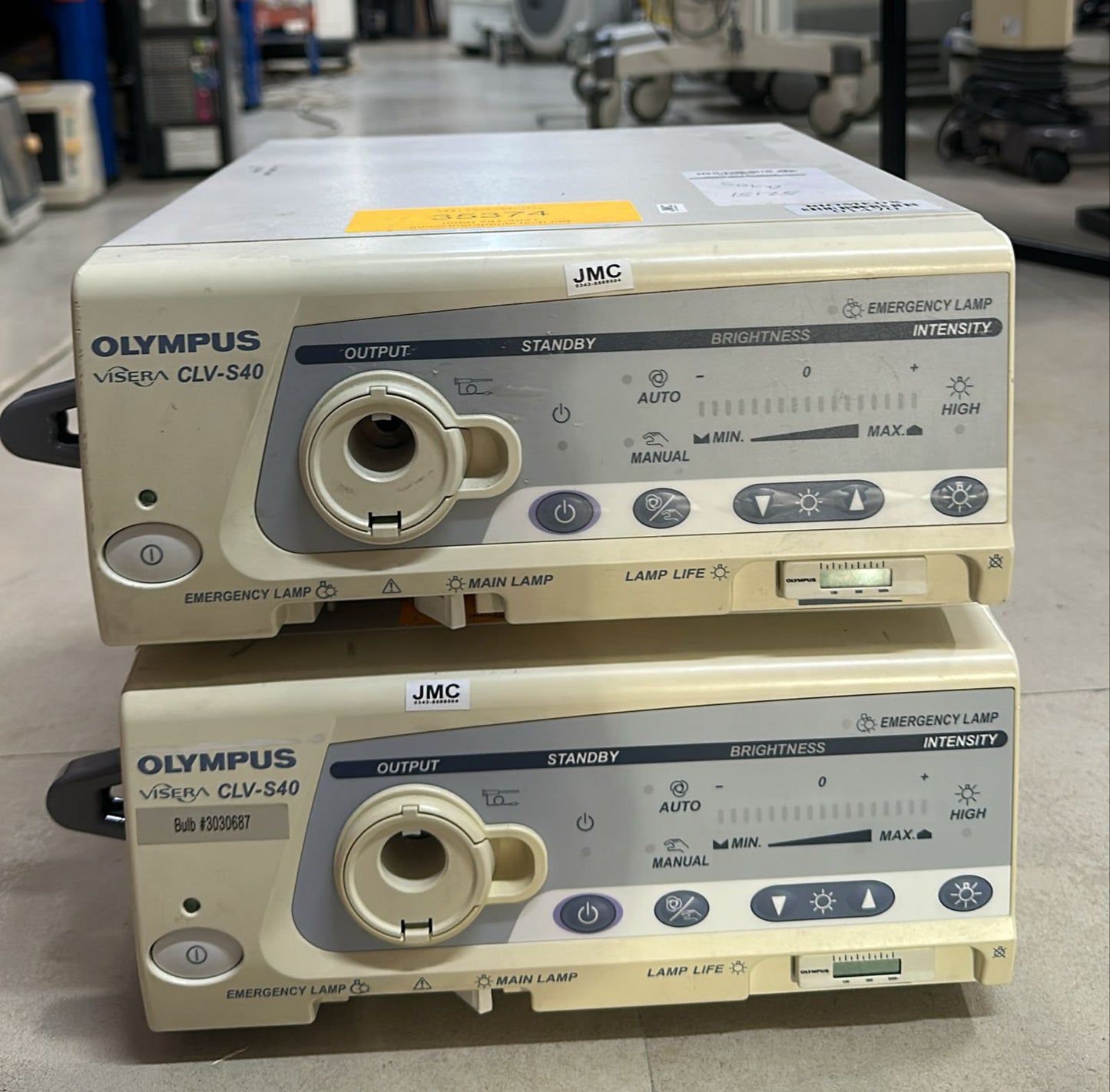 Olympus CLV-S40 PROCESSOR LOT OF 2