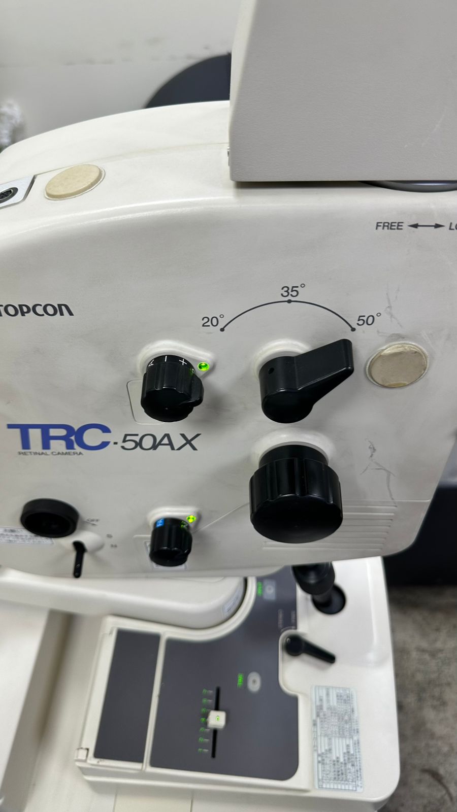 TRC 50AX RETINAL CAMERA